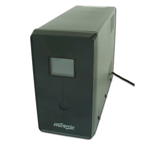 UPS GEMBIRD Energenie 033, 720W/1200VA, 230V, LCD, Negru