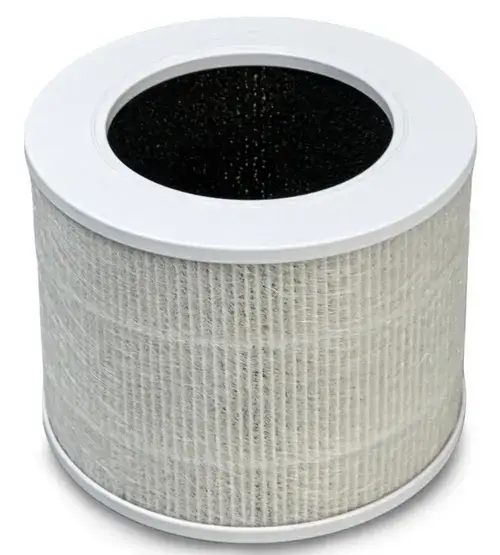 Filtru purificator de aer Levoit Core Mini, 3 in 1, Prefiltru, Filtru True HEPA, Filtru de Carbon Activ (Gri)