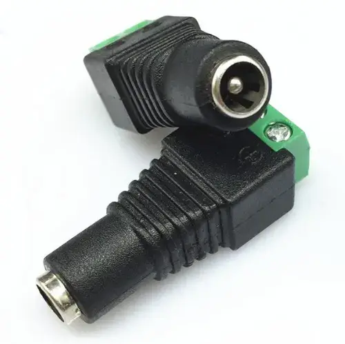 Pachet 10 Conectori de alimentare OTHER LN-CT02G (MAMA), 12V, cu surub, 5.5x2.1mm