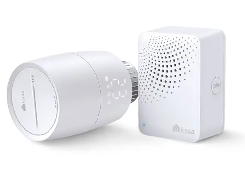 Robinet cu termostat si valva TP-Link KE100 KIT, frecventa functionare 868 MHz, include HUB control pana la 32 calorifere, contine 2 baterii AA (Alb)