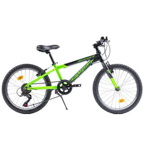 Bicicleta Pegas Drumet 20 inch (Negru/Verde)