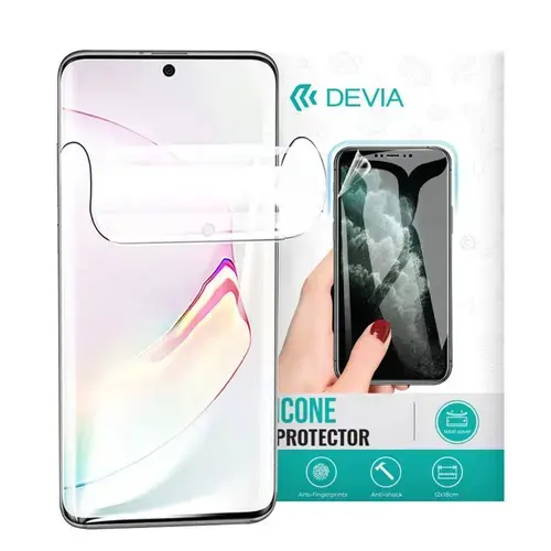Folie Devia Silicon compatibila cu Xiaomi Redmi Note 10 5G