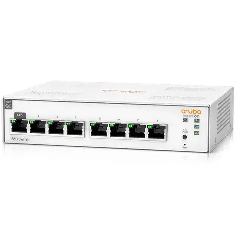 Switch Aruba JL810A Instant On 1830, 8 porturi, Gigabit