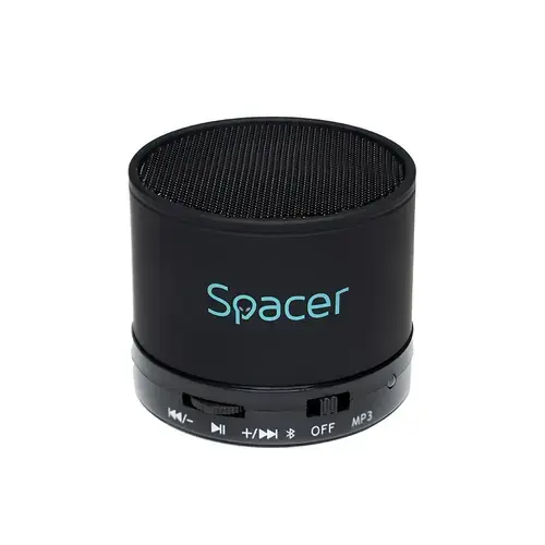 Boxa Portabila Spacer Topper, 3W, Bluetooth (Negru)