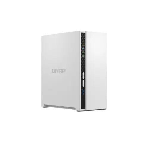Network Attached Storage Qnap TS-233, Procesor ARM 4-core Cortex-A55 2GHz, 2-Bay, 2GB DDR4, 1 port 1GbE, 2 porturi USB 2.0, 1 port USB 3.2 Gen 1