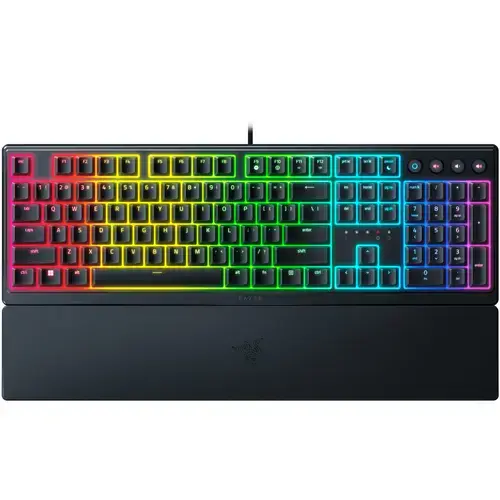 Tastatura Gaming Razer Ornata V3, Iluminare Chroma RGB, US Layout (Negru)
