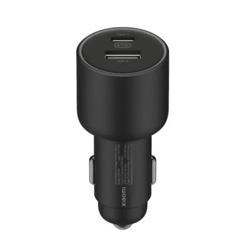 Incarcator Auto Xiaomi BHR6814GL, 67W, USB, USB Type C (Negru)