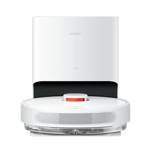 Aspirator robot Xiaomi X10, Wi-Fi, aspirare&spalare simultana, 46 W, 4800mAh, putere aspirare 4000pa, senzor covoare, recipient praf 400ml, recipient apa 200ml + Statie de golire Xiaomi (Alb)