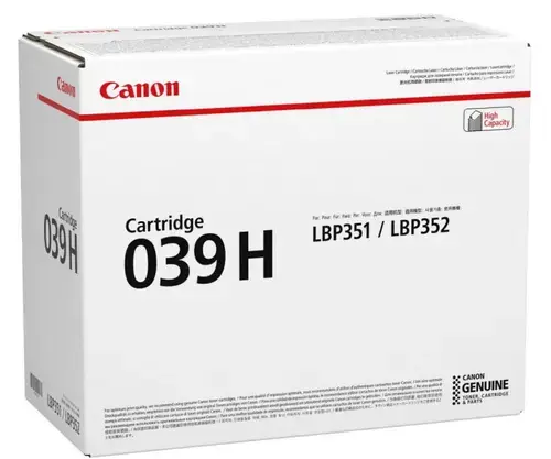 Toner Canon 039 H, 25000 pagini (Negru)