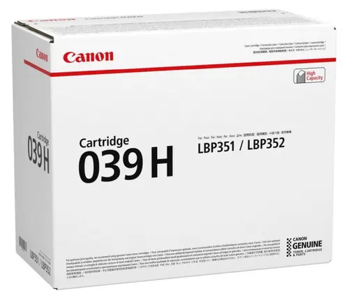Toner Canon 039 H, 25000 pagini (Negru)