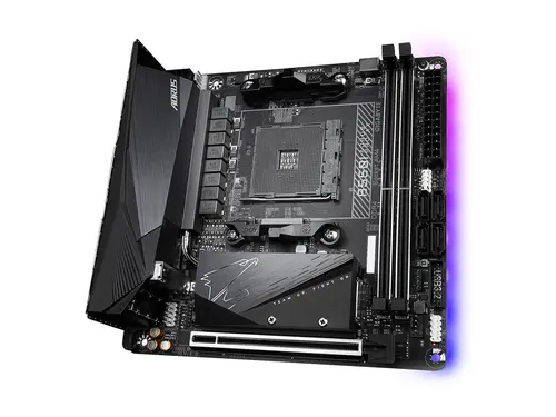 Placa de baza Gigabyte B550I AORUS PRO AX, AMD B550, AM4, mITX