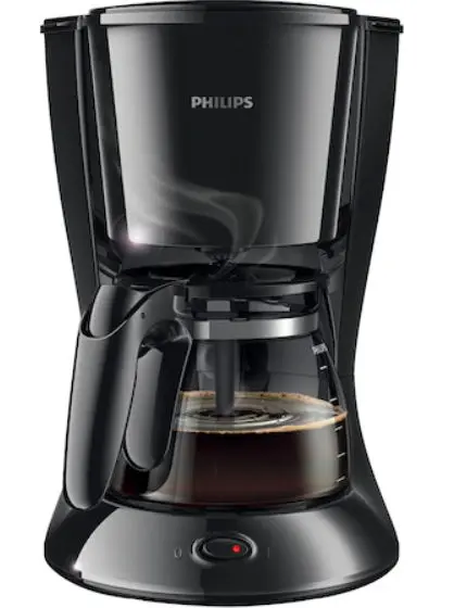 Cafetiera Philips Daily Collection HD7461/20, 1.2 L, 1000 W (Negru)