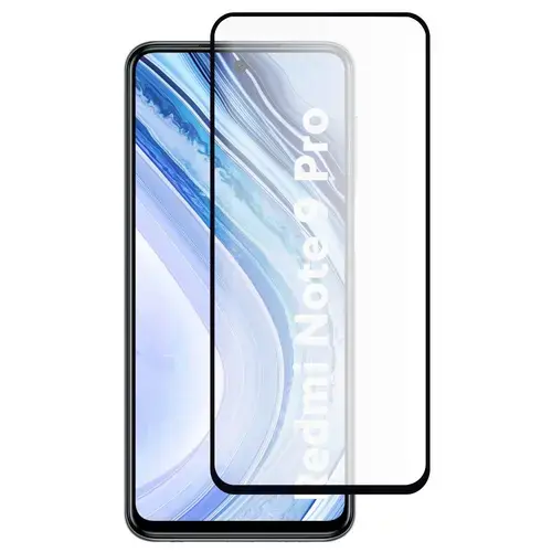 Folie Sticla Premium  5D Full Glue pentru Xiaomi Redmi Note 9s / Note 9 Pro / Poco X3 NFC, Negru
