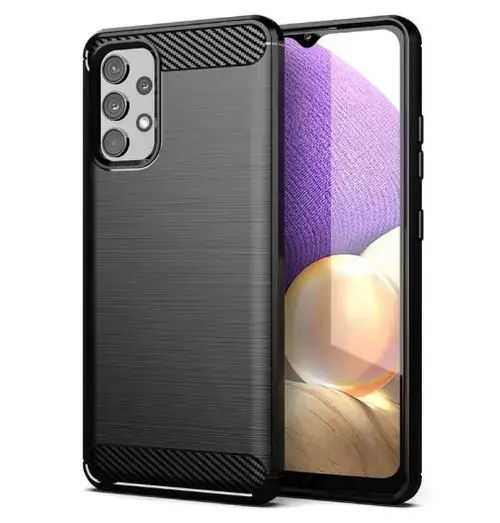 Husa pentru Samsung Galaxy A33 5G A336, Forcell, Carbon, Neagra