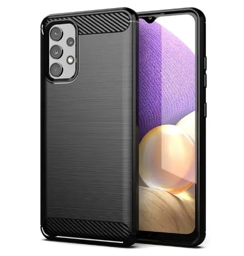 Husa pentru Samsung Galaxy A33 5G A336, Forcell, Carbon, Neagra
