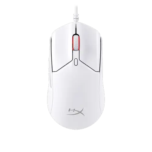 Mouse gaming cu fir HyperX Pulsefire Haste 2, 26.000 DPI (Alb)