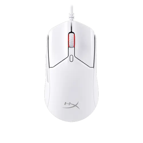 Mouse gaming cu fir HyperX Pulsefire Haste 2, 26.000 DPI (Alb)