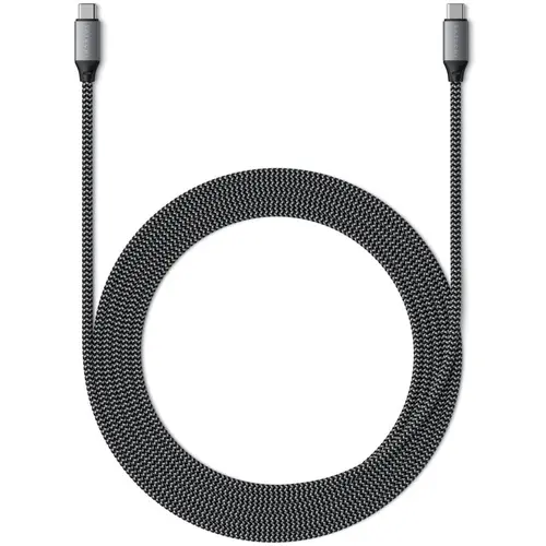 Cablu Satechi ST-TCC2MM, USB-C, 100W (Gri)