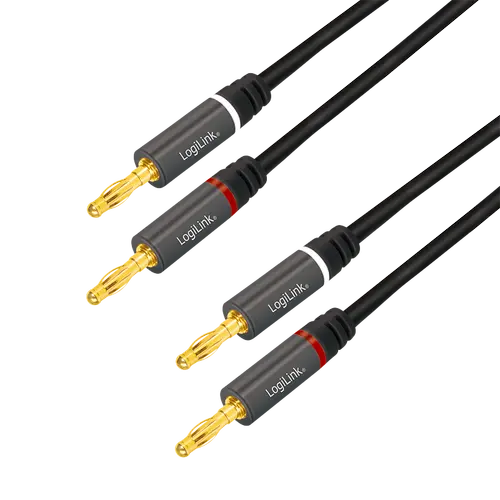 Cablu audio Logilink CA1211, Jack 2.5 mm, 5m (Negru)