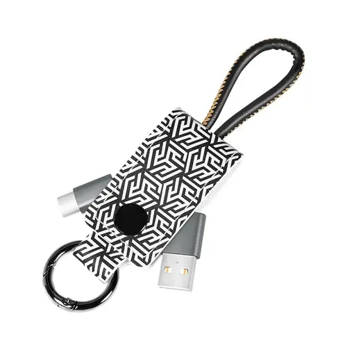 Cablu de date Logilink, CU0164, USB 2.0 (T) la USB 2.0 Type-C (T), 0.22m, Negru/Alb