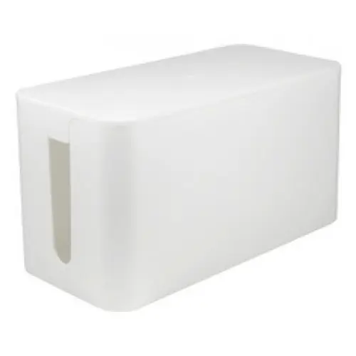 Organizator de cabluri tip cutie  Logilink KAB0061, 235x115x120mm, Alb