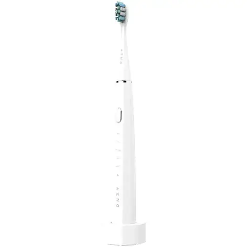 Periuta de dinti sonica electrica smart Aeno ADB0001S, 4 +8 moduri de curatare smart, incarcare wireless, 46000rpm, 90 de zile fara incarcare, IPX7, 3 capete de perie incluse, Alb