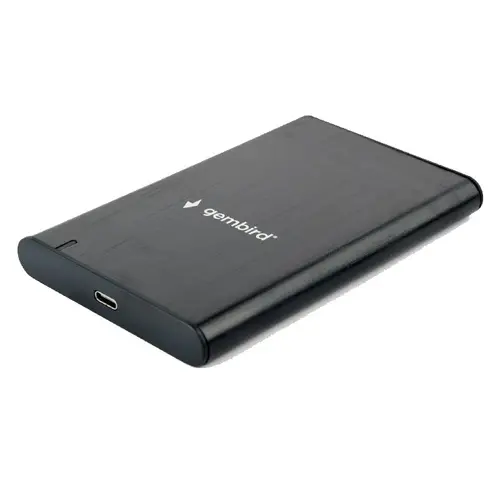 Rack extern Gembird EE2-U3S-6, pentru HDD sau SSD, 2.5 inch, S-ATA, interfata PC USB 3.1, aluminiu, Negru