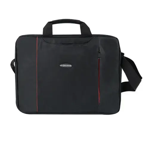 Geanta laptop Esperanza Salerno 15.6inch, poliester, curea reglabila, Negru