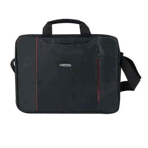Geanta laptop Esperanza Salerno 15.6inch, poliester, curea reglabila, Negru