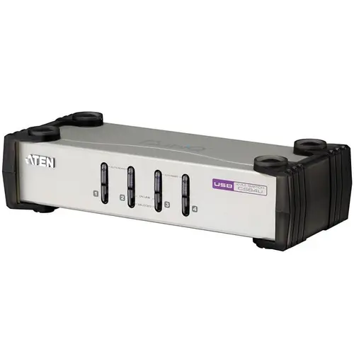 Switch KVM Aten CS84U, 4 porturi, USB, VGA