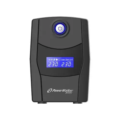 UPS Power Walker Line-in, 1000VA, 230V, LCD, Negru