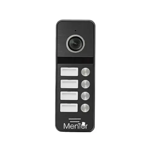 VideoInterfon Smart wireless WiFi Mentor SY066 Full-HD 2MP IR IP65 acces 4 locatii Aplicatie/Buton