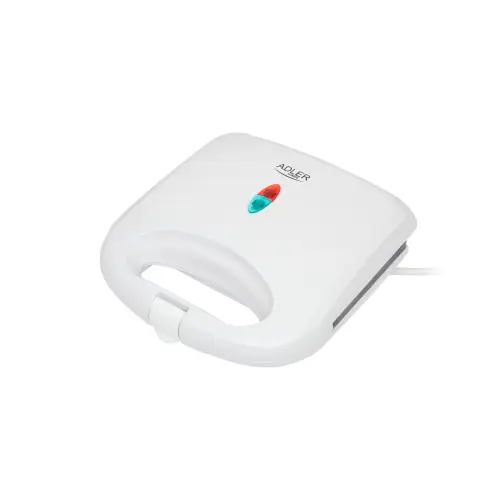 Sandwich-maker Adler AD301, 750W, 4 sandwich-uri triunghiulare, placi antiadezive