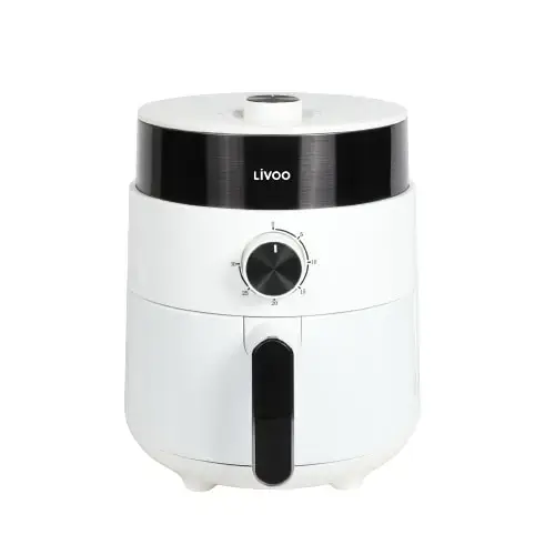 Friteuza Air Fryer Multifunctional Livoo DOC256, 2.5 L, 1200 W (Alb/Negru)