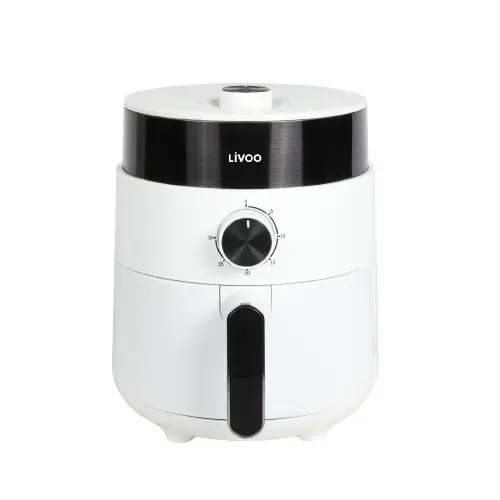 Friteuza Air Fryer Multifunctional Livoo DOC256, 2.5 L, 1200 W (Alb/Negru)