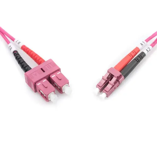 Fibra optica Digitus DK-2533-02/3, LC / LC, OM3, 2m