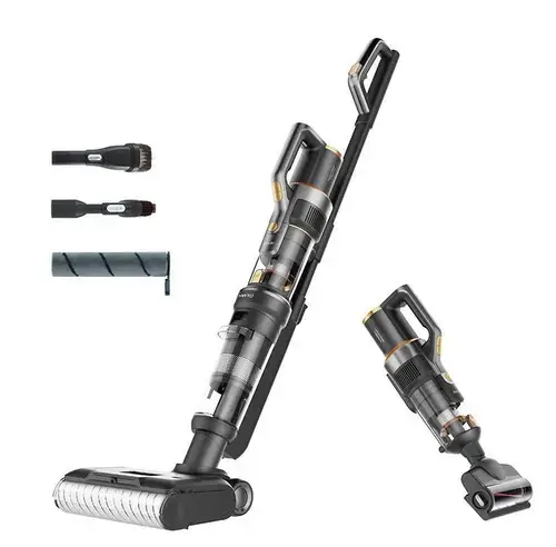 Aspirator vertical fara fir JIMMY 3-in-1 HW10 Pro, 400 W, Autonomie 80 min, 0.2 L, Filtru HEPA (Negru)