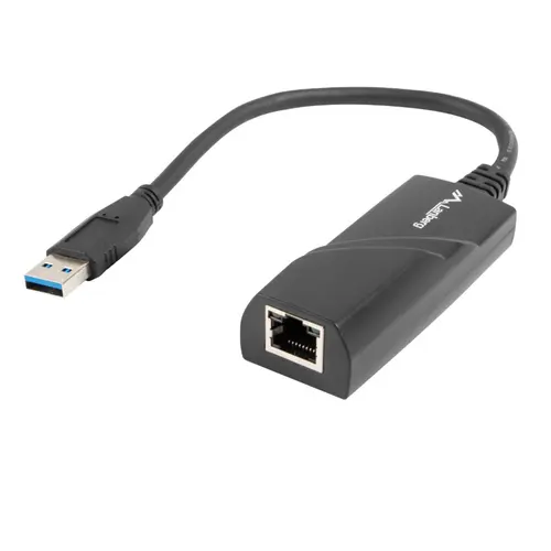 Adaptor  Lanberg 41870, LAN - USB 3.0, cablu 15 cm, Gigabit Ethernet