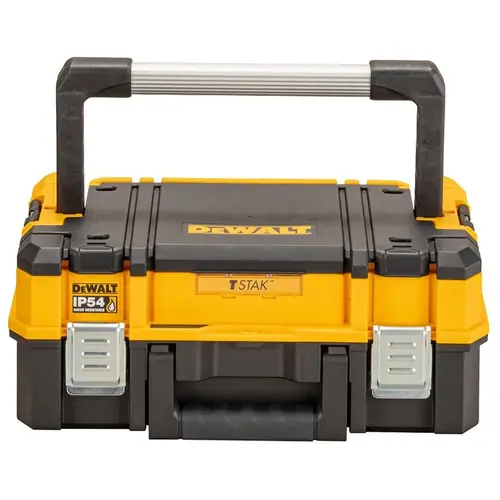 Cutie de scule DeWALT TStak I 2.0, 440 x 183 x 332 mm, Negru/Galben