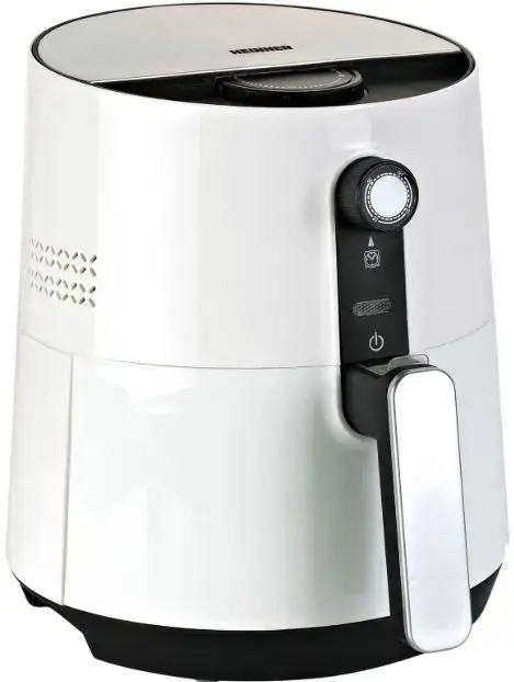Friteuza cu aer cald Heinner HAF-1300WH, 1300W, 2.6l, Timer (Alb)