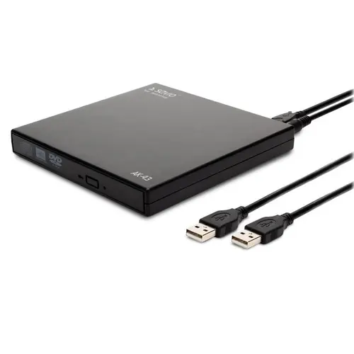Unitate Optica/DVD Writer extern Savio AK-43, Slim, Negru