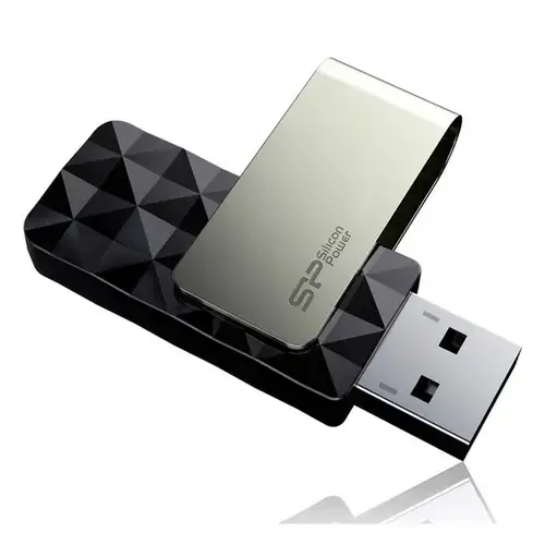 Stick USB Silicon Power Blaze B30, 128GB  USB3.0, Negru