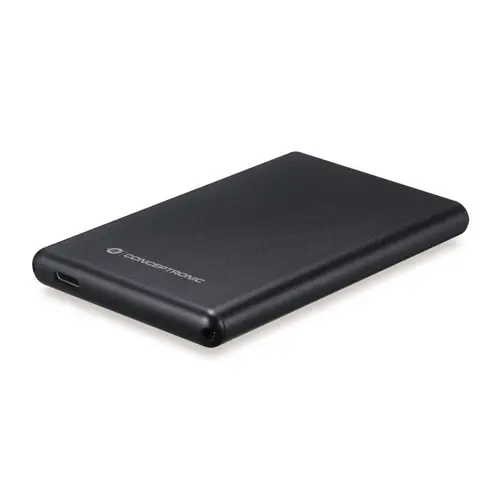 Carcasa HDD/SSD Conceptronic HDE02B, USB 3.2 SATA de 2,5inch (Negru)