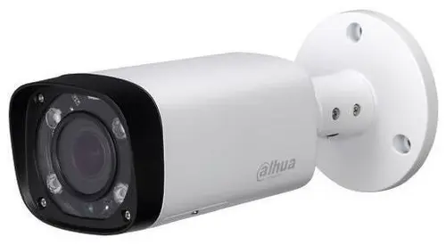Camera Supraveghere Video Dahua HAC-HFW1220RP-VF-IRE6-27135, 2MP, HD-CVI, 1/2.9inch CMOS, 2.7-13.5mm, IR 60m, IP67 (Alb/Negru)