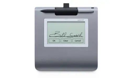 Tableta grafica pentru semnaturi Wacom STU-430-CH2, 4.5inch, Sign PRO PDF inclus (Gri)