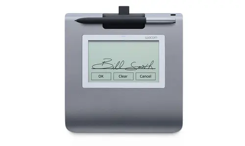 Tableta grafica pentru semnaturi Wacom STU-430-CH2, 4.5inch, Sign PRO PDF inclus (Gri)