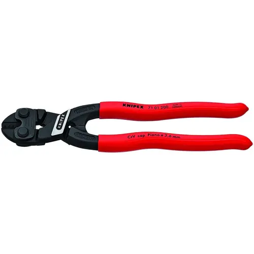 Cleste compact pentru taiat bolturi, KNIPEX, 200 mm