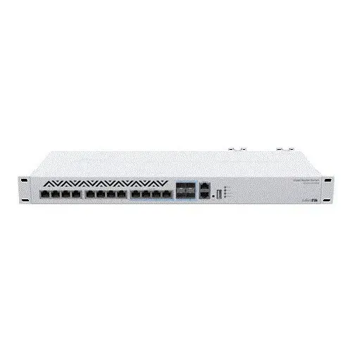 Switch Cloud Router 8 10G Ethernet, 4 10G combo RJ45/SFP+, - Mikrotik CRS312-4C+8XG-RM