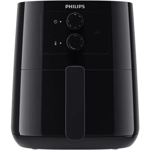 Friteuza Philips Essential HD9200/90, 1400W, capacitate 4.1 litri, Rapid Air, Negru