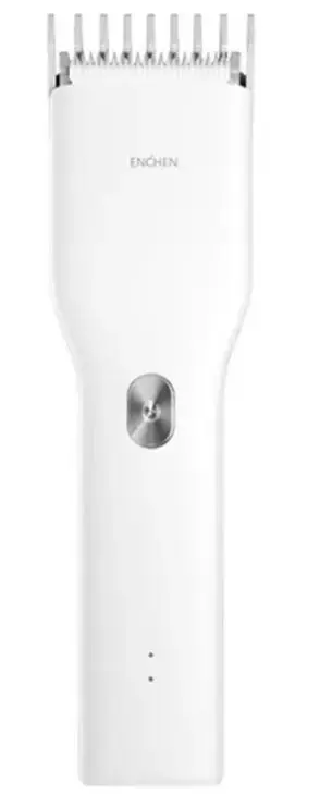 Aparat de tuns ENCHEN BOOST-WNew, 2 Viteze, Lame ceramice (Alb)